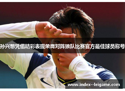 孙兴慜凭借精彩表现荣膺对阵狼队比赛官方最佳球员称号