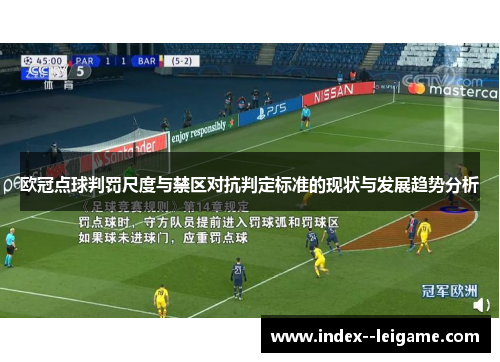 欧冠点球判罚尺度与禁区对抗判定标准的现状与发展趋势分析